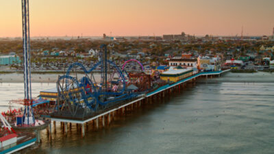 Drone Shot of Rides